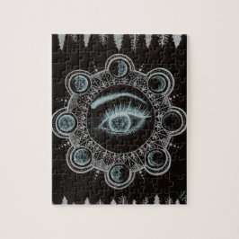 Puzzle Fases del ojo de la luna