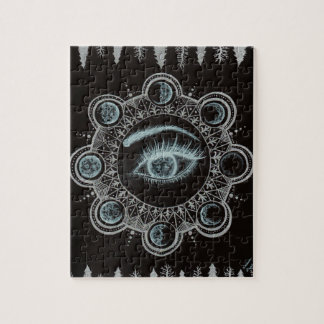 Puzzle Fases del ojo de la luna