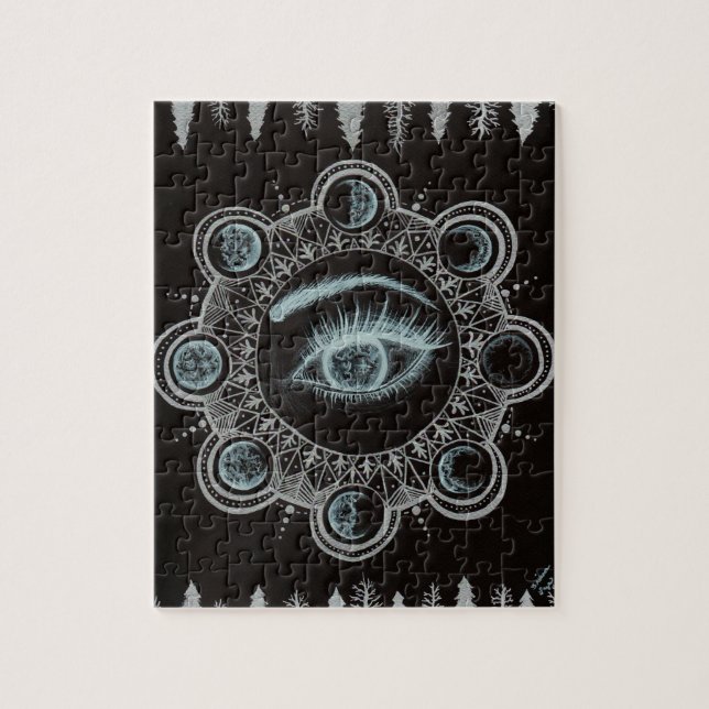Puzzle Fases del ojo de la luna (Vertical)