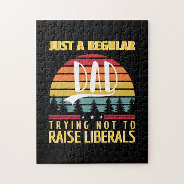 Puzzle Father's Day | Just A Regular Dad (Vertical)