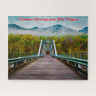 Puzzle Fayette Station West Virginia. Felicitaciones de N