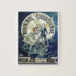 Puzzle Fe de Art Nouveau vintage, Luna Pierrot de Bicicle
