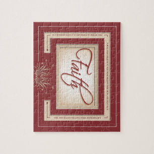 Puzzle Fe en el rojo - 11:6 de los hebreos