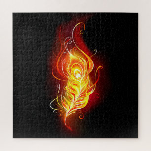 Puzzle Feather Peacock