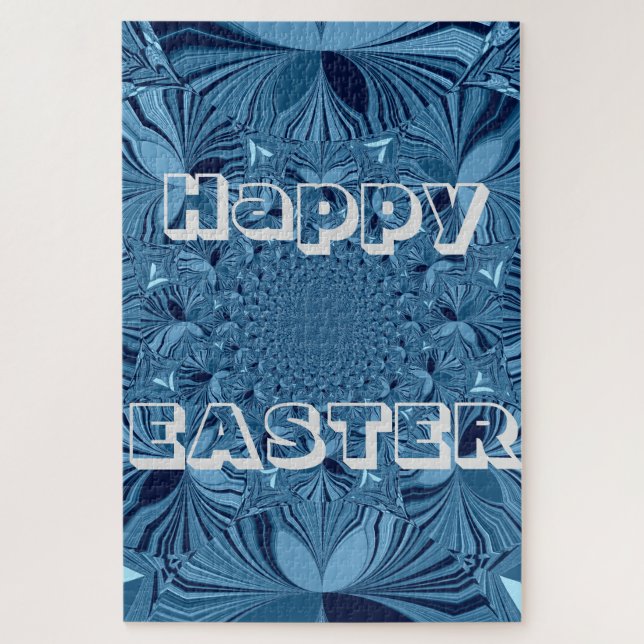Puzzle Felices Bendiciones de Pascua (Vertical)