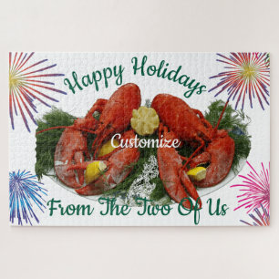 Puzzle Felices fiestas Lobster Dinner Thunder_Cove