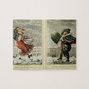 Puzzle Felices Navidad y una Feliz Año Nuevo en Londres: