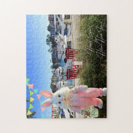 Puzzle Felices Pascuas desde Harbour Town, Isla Hilton He