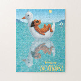 Puzzle ¡Felices Vacaciones!