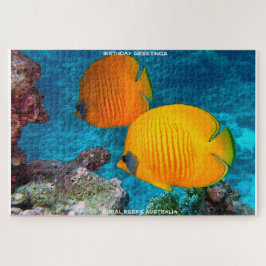 Puzzle Felicitaciones de cumpleaños Arrecife de Coral Aus