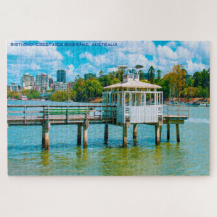 Puzzle Felicitaciones de cumpleaños Brisbane Australia