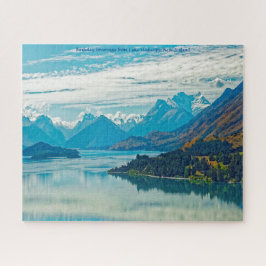 Puzzle Felicitaciones de cumpleaños desde el lago Wakatip