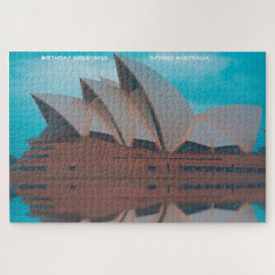Puzzle Felicitaciones de cumpleaños desde Sydney