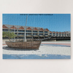 Puzzle Felicitaciones de cumpleaños Perth Australia Rompe