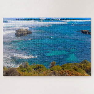 Puzzle Felicitaciones de cumpleaños Rottness Island Perth