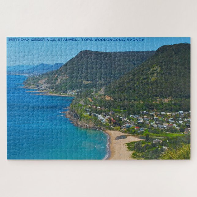 Puzzle Felicitaciones de cumpleaños Stanwell Tops Woolong (Horizontal)