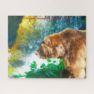 Puzzle Felicitaciones de Navidad a mi encuentro de cazado