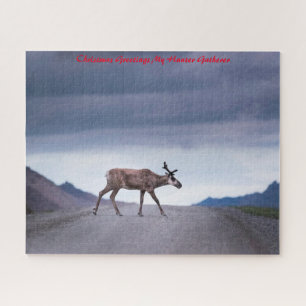 Puzzle Felicitaciones de Navidad a mi encuentro de cazado