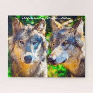 Puzzle Felicitaciones de Navidad a mi encuentro de cazado