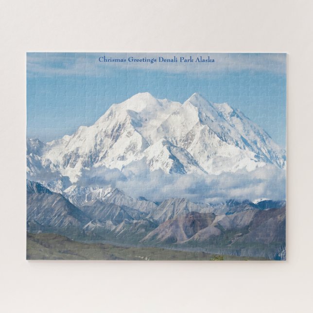 Puzzle Felicitaciones de Navidad Parque Nacional Denali A (Horizontal)