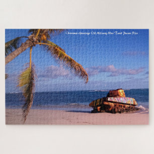 Puzzle Felicitaciones de Navidad Tanque de Guerra Militar
