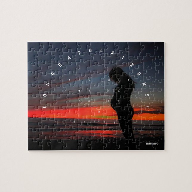Puzzle ¡Felicitaciones vas a ser papi! (Horizontal)