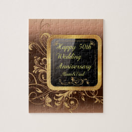 Puzzle Feliz 50° aniversario de Boda Venta de múltiples p