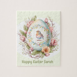 Puzzle Feliz Agosto de Pascua Huevo personalizado rompeca