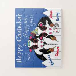 Puzzle Feliz año de luna feliz Chanukah