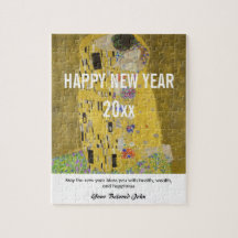 Feliz Año Nuevo con "El beso" de Gustav Klimt