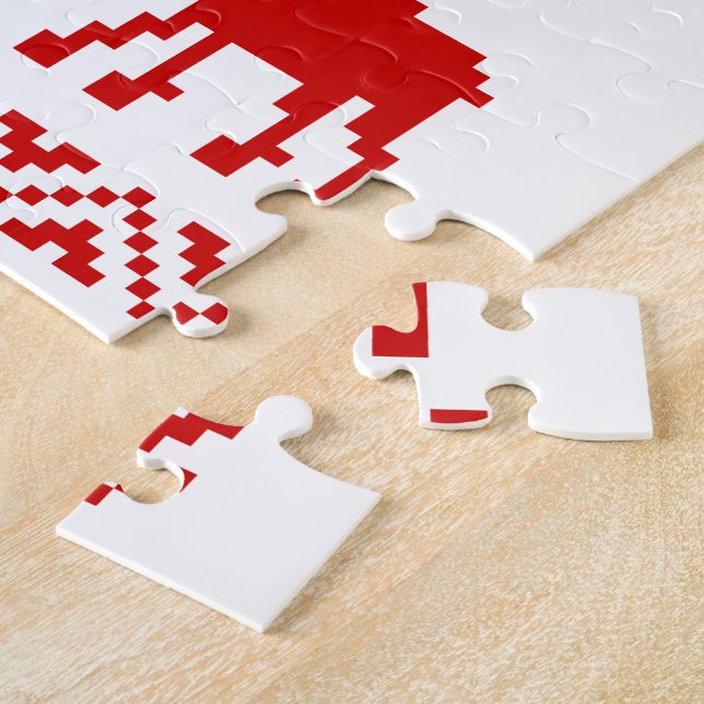 Puzzle ¡Feliz Año Nuevo del navidad del código feo del (Lado)