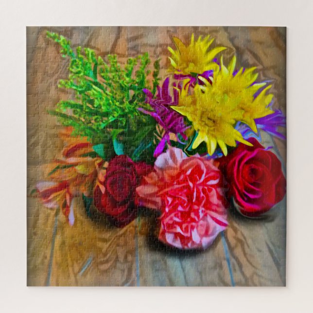 Puzzle Feliz Bouquet (Vertical)