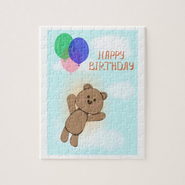 Puzzle Feliz cumpleaños (Vertical)