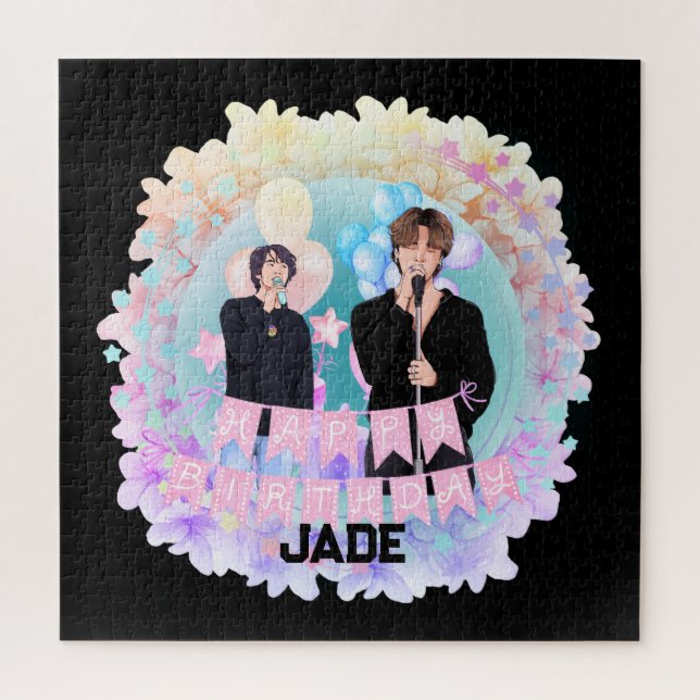 Puzzle Feliz cumpleaños (Vertical)