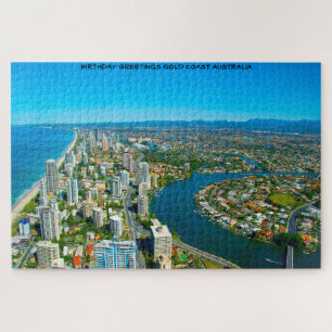 Puzzle Feliz Cumpleaños Costa Dorada Queensland Australia