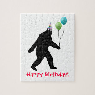 Puzzle ¡Feliz cumpleaños de Bigfoot!