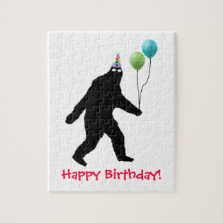 Puzzle ¡Feliz cumpleaños de Bigfoot!