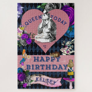 Puzzle Feliz cumpleaños en Wonderland