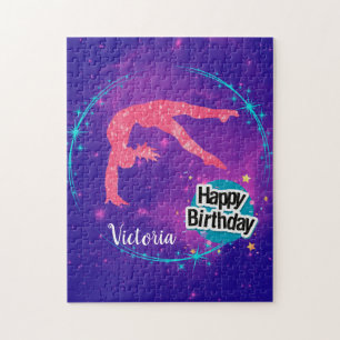 Puzzle Feliz Cumpleaños Gimnasia Galaxia Saltos
