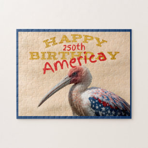 Puzzle Feliz cumpleaños número 250 América Ibis Patriótic