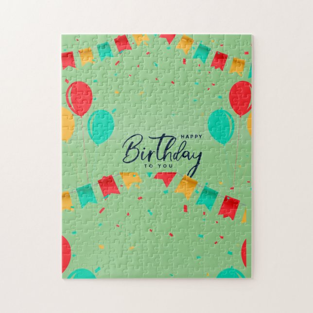 Puzzle Feliz Cumpleaños Para Ti (Vertical)