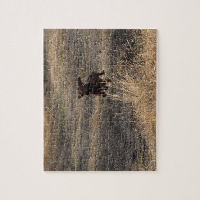 Puzzle Feliz Dachshund (Vertical)