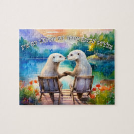 Puzzle Feliz de tener cada Otter