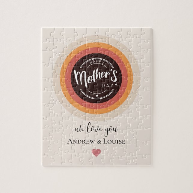 Puzzle Feliz día de la madre (Vertical)