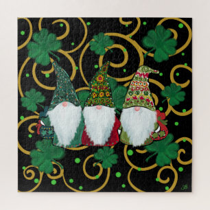 Puzzle Feliz día de San Patricio GNOMES