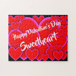 Puzzle Feliz Día de San Valentín corazón romántico