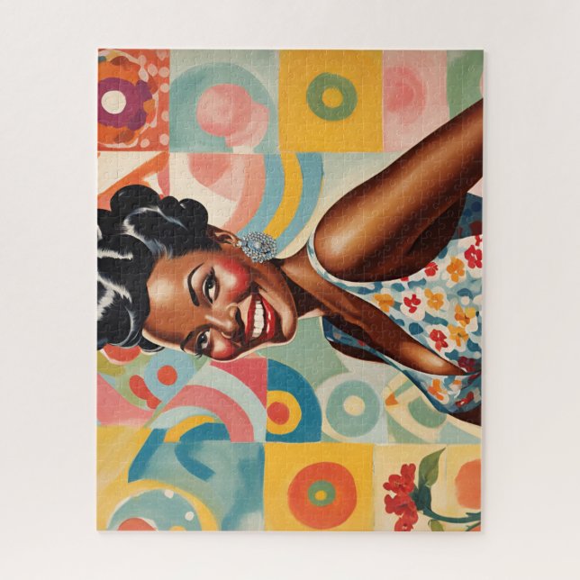 Puzzle Feliz en color (Vertical)