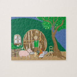 Puzzle Feliz Fantasía a casa