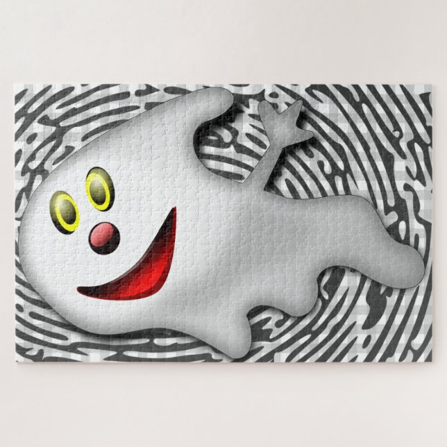 Puzzle Feliz fantasma (Horizontal)