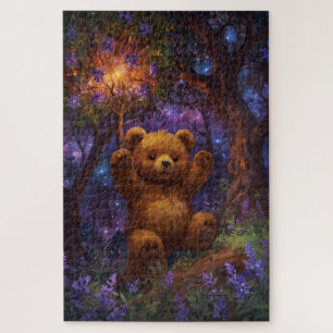Puzzle Feliz Forest Teddy Bear Art